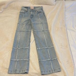 Revice denim high waisted jeans; size 28. Worn once and in perfect condition!